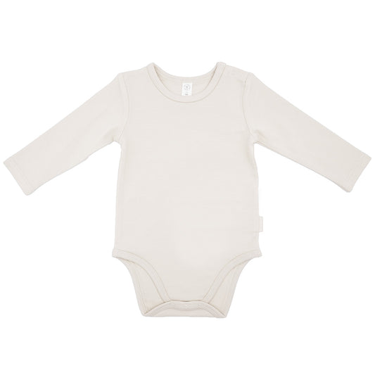 Baby Body Langarm Jersey Schulterverschluss