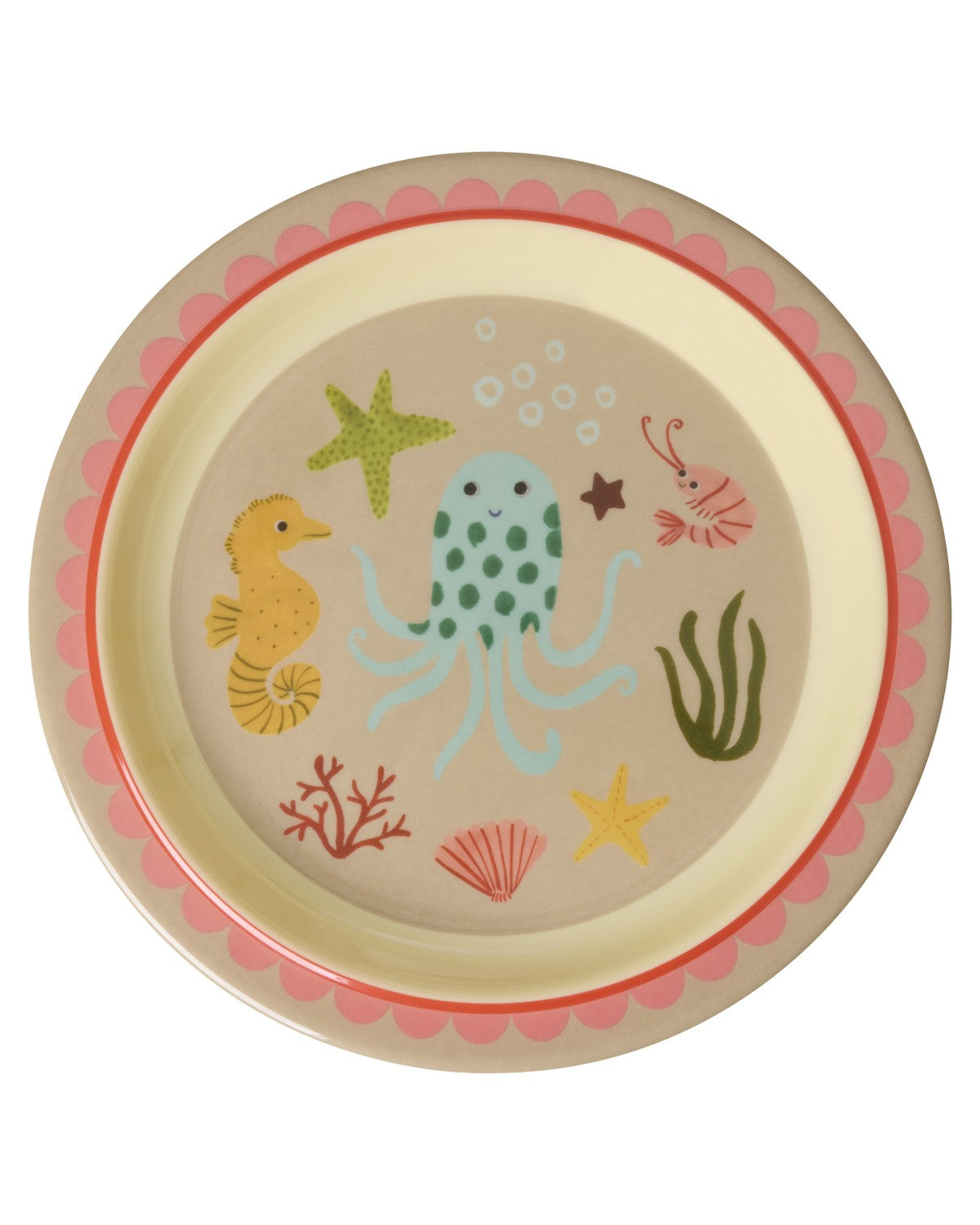 Kinder Lunch Teller ocean pink