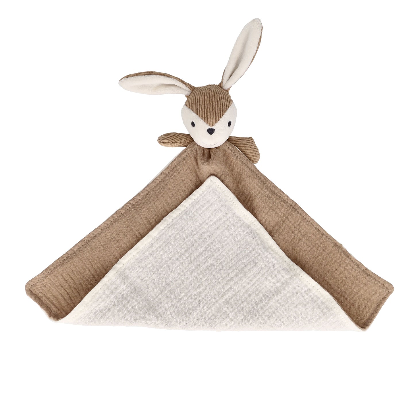 Windeltorte Beige mit Babyset und Kuscheltuch | Geschenk zur Geburt