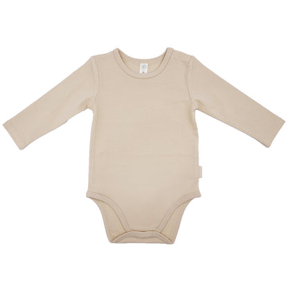Baby Body Langarm Jersey Schulterverschluss