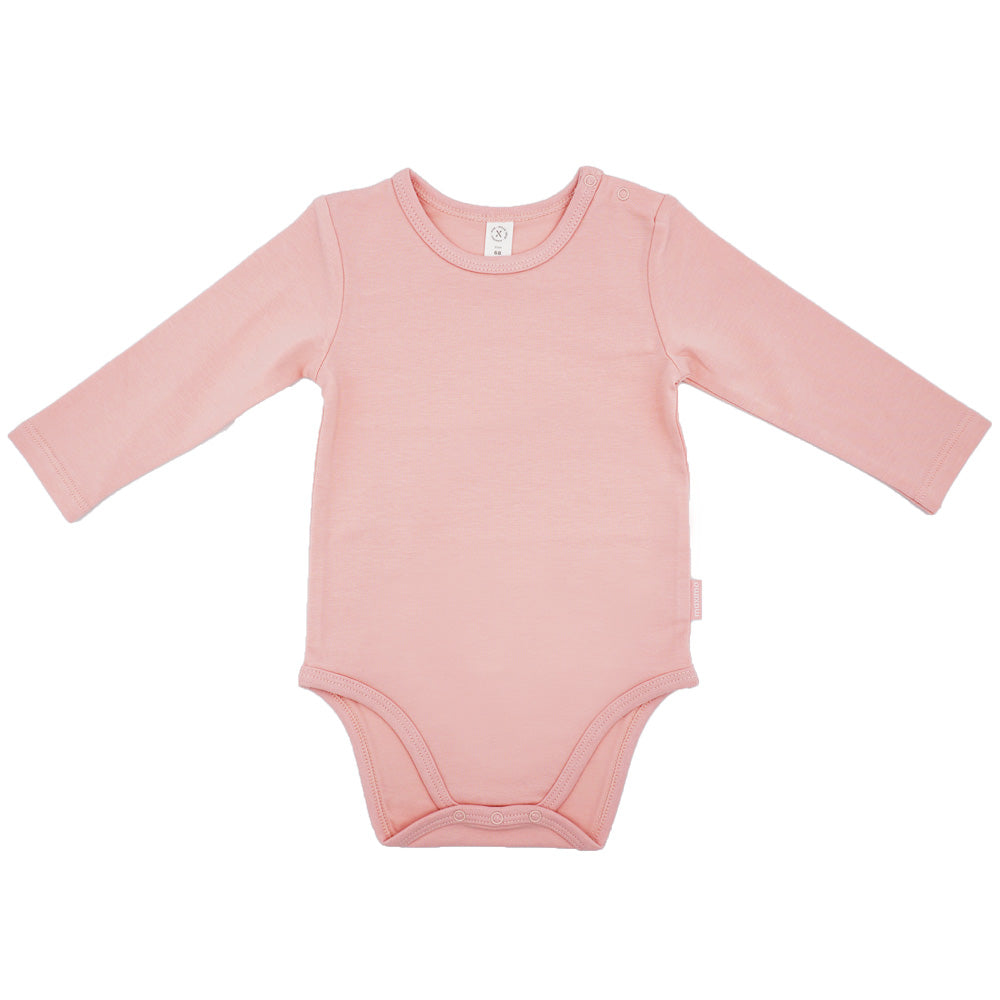 Baby Body Langarm Jersey Schulterverschluss