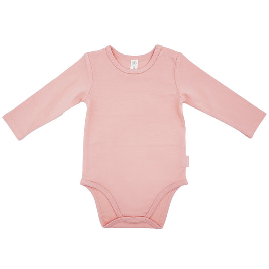 Baby Body Langarm Jersey Schulterverschluss