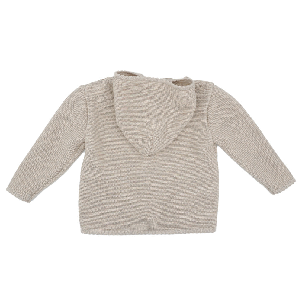 Windeltorte Beige mit Babyset und Kuscheltuch | Geschenk zur Geburt