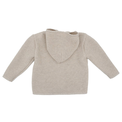 Windeltorte Beige mit Babyset und Kuscheltuch | Geschenk zur Geburt