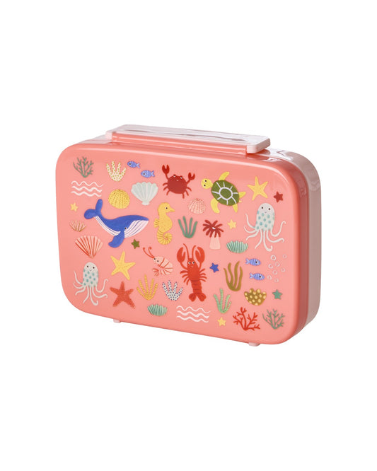 Lunchbox mit 6 Fächern ocean pink