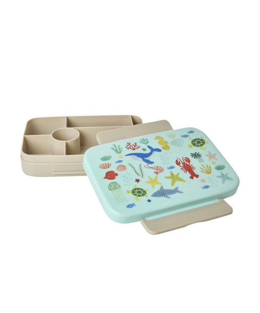 Lunchbox mit 6 Fächern ocean blue