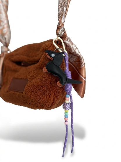 ZOLU Mini Bag mit Tuch & Charm – Unikat für Kids