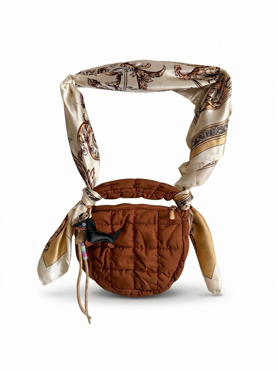 ZOLU Mini Bag mit Tuch & Charm – Unikat für Kids