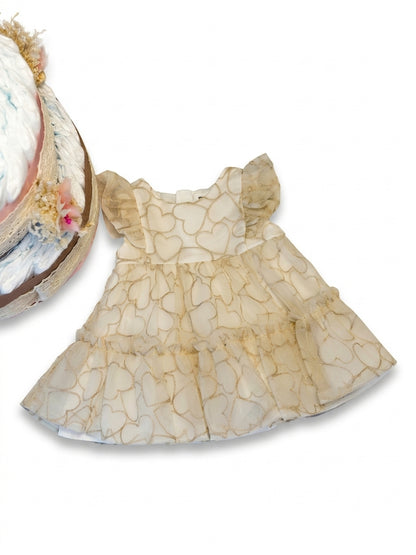 Windeltorte Beige-Rosa mit Babyset | Geschenk zur Geburt