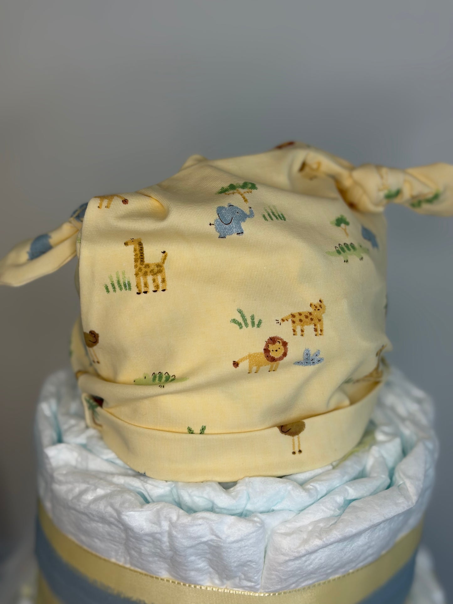 Windeltorte Lion mit Babyset | Geschenk zur Geburt