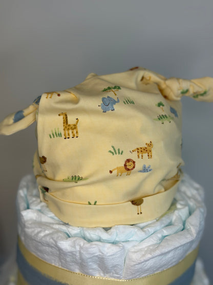 Windeltorte Lion mit Babyset | Geschenk zur Geburt