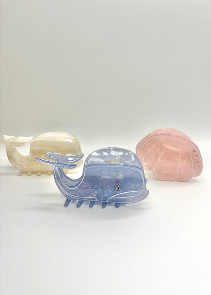 Marisa Haarspangen Kids Collection - Under Water Wal blau