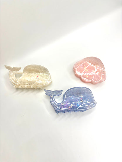 Marisa Haarspangen Kids Collection - Under Water Wal blau