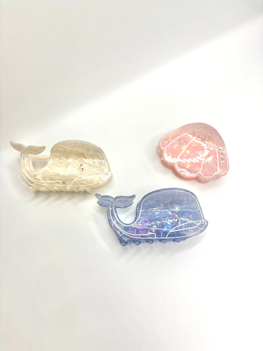 Marisa Haarspangen Kids Collection - Under Water Wal blau