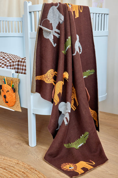 Babydecke gestrickt
